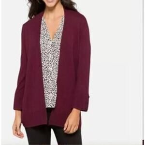 EVOLUTION BY CRYUS STITCH FIX MYNA BUTTON SLEEVE CARDIGAN‎ SWEATER SMALL NWOT